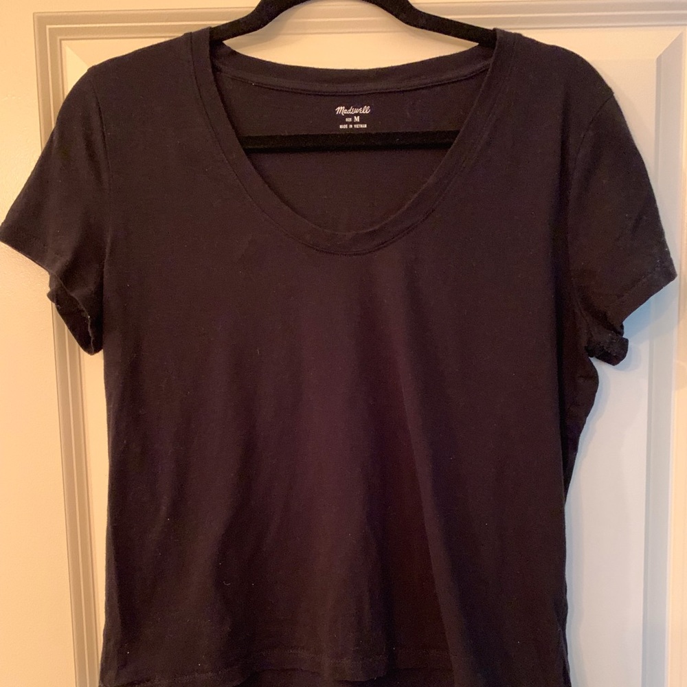 Madewell black t shirt